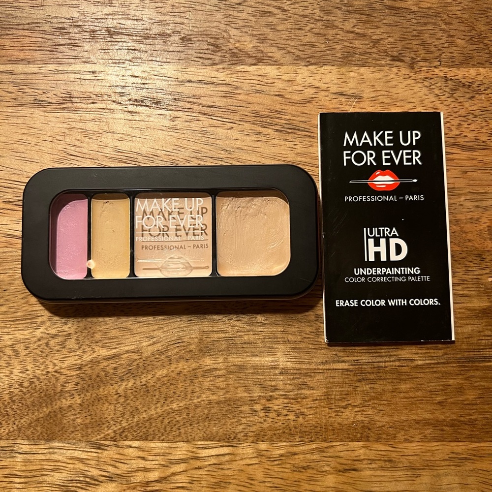 Makeup Forever Ultra HD Concealer Palette - Pink, Yellow, Beige